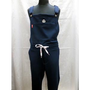 別注モデル☆PANDIESTA JAPAN 風神雷神パンダ オールインワン つなぎ