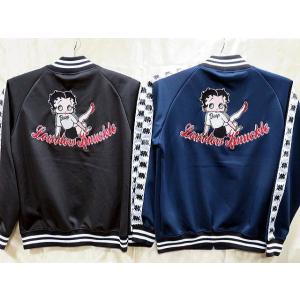 LOWBLOW KNUCKLE X BETTY BOOP 　BOOP SPORTSジャージ