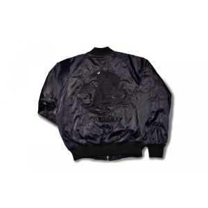 スカジャン 黒虎 日本製本格刺繍のスカジャン 3Lサイズ : takafuku1915