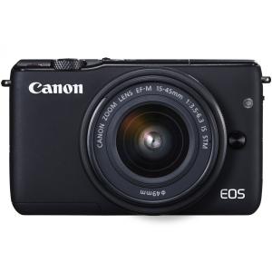 Canon ミラーレス一眼カメラ EOS M10 レンズキット ブラック  EF-M15-45mm F3.5-6.3 IS STM 付属 EOSM10BK-1545ISSTMLK 新品  送料無料｜takagami