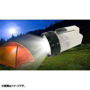 懐中電灯 ランタン 緊急点滅灯 3モード スポットライト 大 防雨 乾電池式 防災用具 非常用 キャンプ アウトドア LED 半透明 ESB001C