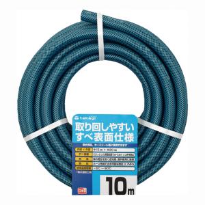 タカギ（takagi） ホース クリア耐圧ホース 10m 内径15mm 外径20mm