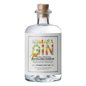 KOMASA GIN 　桜島小みかん　500ml　45％　化粧箱なし　小正醸造株式会社｜takagi-sake