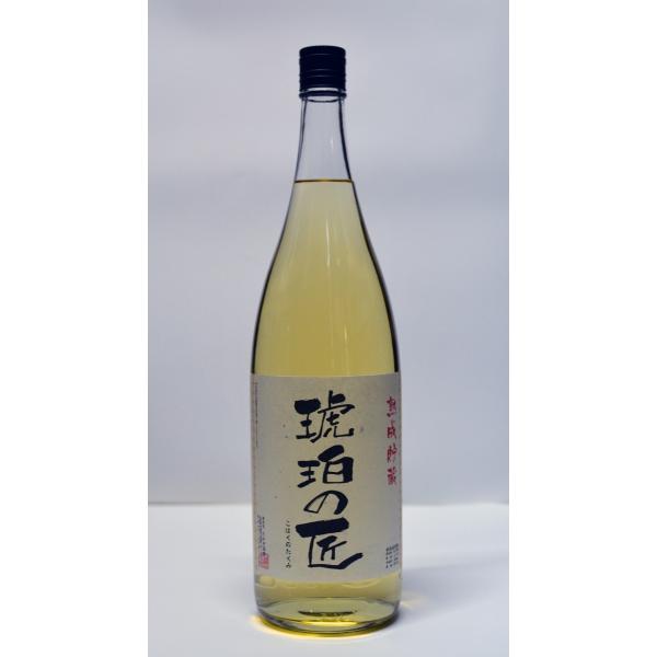 母の日　父の日　プレゼント　ギフト　名入れラベル　量り売り麦焼酎　琥珀の匠　オーク樽貯蔵　1800ｍ...