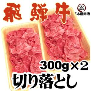 飛騨牛切り落とし すき焼き 焼きしゃぶ 300ｇ×2パック お取り寄せ グルメ｜takagiseiniku