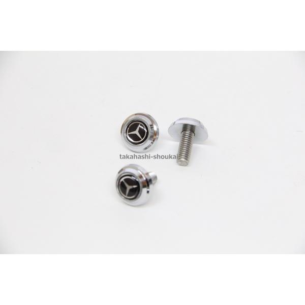 ナンバープレート ボルト15mm×2本・8mm×1本W222 W221 W220SクラスS300h ...