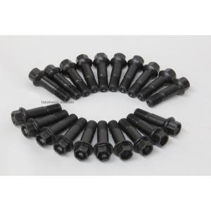 ベンツ純正 ホイールボルト 10本 M14-P1.5 球面 45mm 黒 Sクラス W223