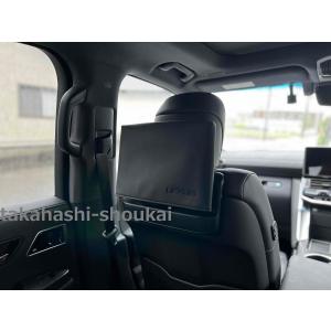 正規品】 レクサス LX570 純正 リアモニターカバー 2個 ブラック 後席