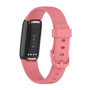 Luxeストラップウォッチバンドと互換性がありますFitbit Luxeアクティビティトラッカー用ストラップソフトシリコンスポーツリストバンドカラフル