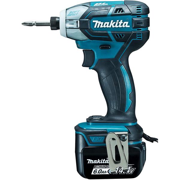 マキタ(makita) TS131DRGX 充電式ソフトインパクトドライバー 青 静音 14.4V ...