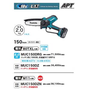 マキタ(makita) MUC150DZN 充...の詳細画像1