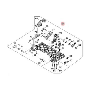 マキタ makita 14.4V 125mm 充電式 マルノコ HS473DZ 用 ベース