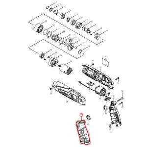 マキタ 部品 ハンドルセット品（白）188751-6 図番035 TD021D用