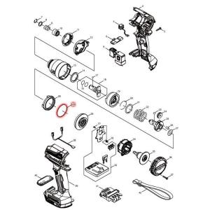 マキタ　部品　Ｏリング40　213507-9　図番029　TD171D/TD161D用｜takahashihonsha