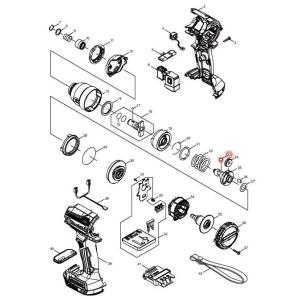 マキタ　部品　スチールボール5.6　216011-7　図番023　TD171D/TD161D用｜takahashihonsha