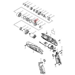 マキタ（makita） 部品 セットプレート 345749-8 図番040 TD021D用