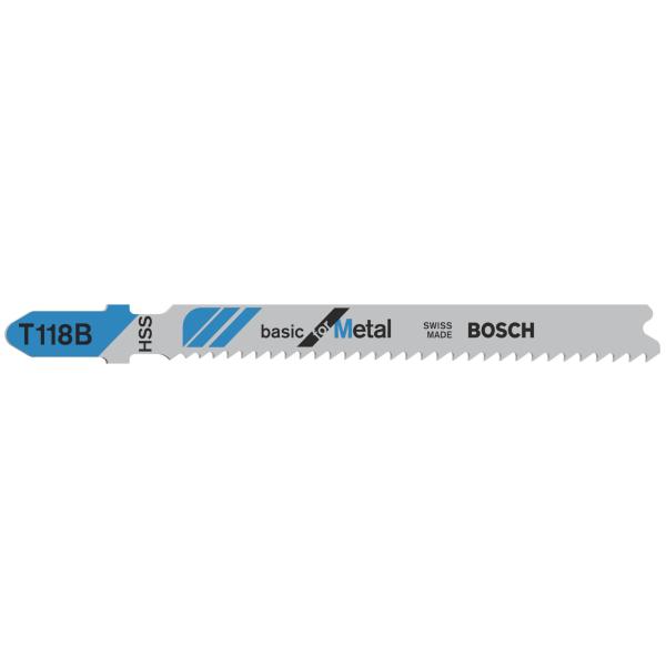 ボッシュ(BOSCH) 金工用ジグソーブレード T-118B ベーシック 3本組