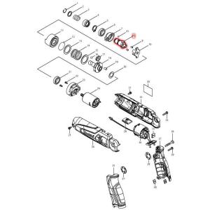 マキタ　部品　スピンドルＮ　324712-4　図番008 TD021D用