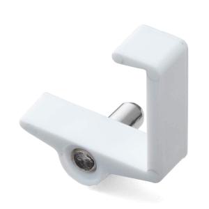 スガツネ工業 棚ダボ 07114-20WT ホワイト φ5用 16mm・18mm・20mm棚板用 室内用 120-030-220