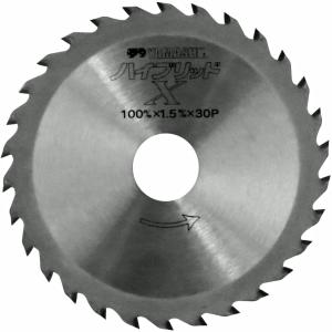山真製鋸HT-YSD-100X ハイブリッドX 100x1.5x30P 集じんマルノコ用 多種材料切断 外径:100mm