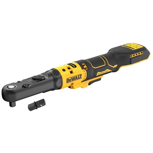 デウォルト(DEWALT) 18V XR Li-lon ブラシレス シールドヘッドラチェットレンチ ...