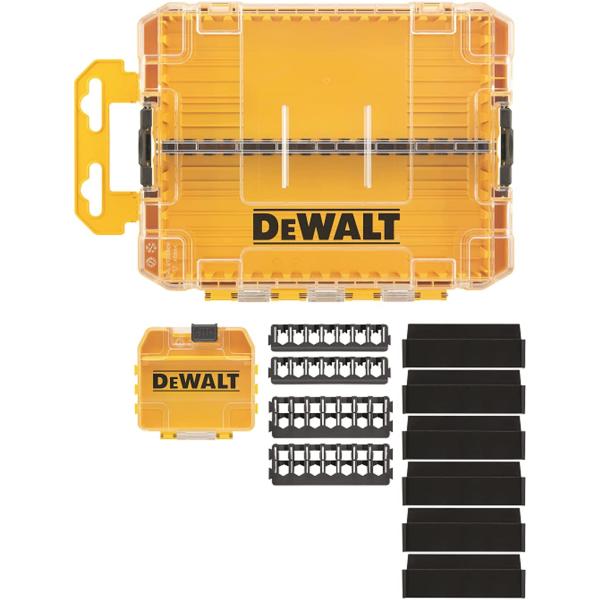 デウォルト(DEWALT) タフケース (中) オーガナイザー 工具箱 収納ケース ツールボックス ...