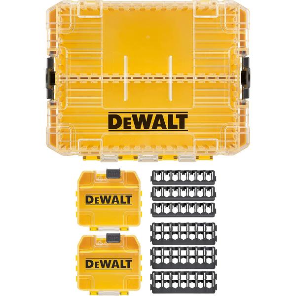 デウォルト(DEWALT) タフケースシック (中) セット オーガナイザー 工具箱 収納ケース ツ...