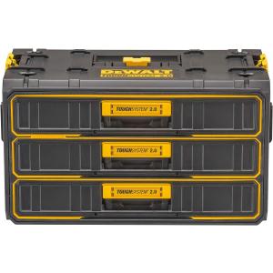 DEWALT タフシステム2.0 3段引き出しチェスト DWST08330-1 デウォルト タフシステム 2.0 3段引出しチェスト (DWST08330-1) タフ
