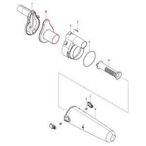 マキタ（makita） Oリング72 サイクロンアタッチメント（A-67169