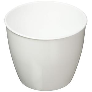 大和プラスチック プラントポット 丸2.5号 0.16L ホワイト 奥行80mm