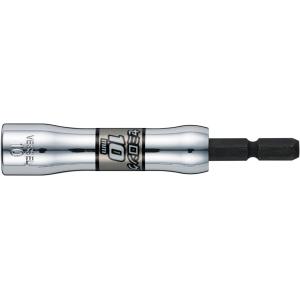 ベッセル セミロングソケット 対辺10×90mm 6角 SL201090
