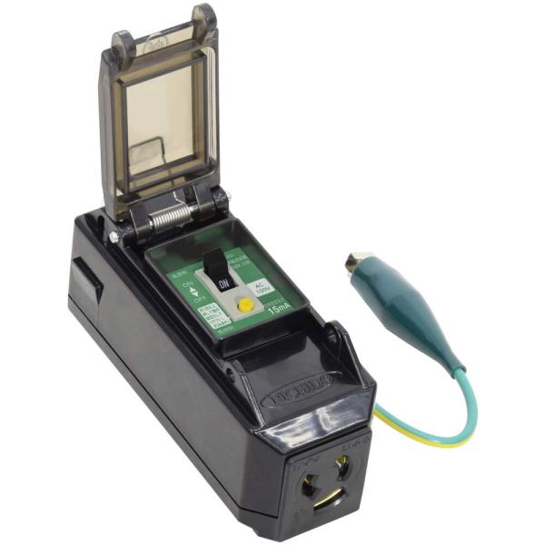 日動工業 PIPB-EKN-S プラコンインポッキンブレーカ 過負荷漏電保護兼用(15A/15mA感...