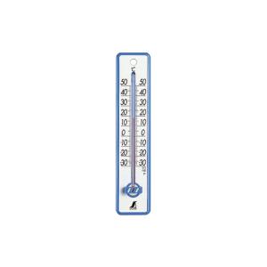 シンワ測定 温度計 プラスチック製 20cm ブルー 48351