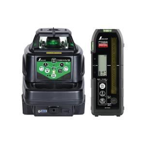 シンワ測定 スピニングレーザー HV-3 グリーン デジタル受光器付 70821