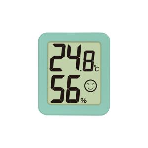 シンワ測定 デジタル温湿度計 環境チェッカー ミニ ミント 73246