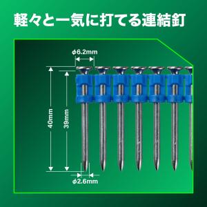 ハイコーキ コンクリート釘 C2640-2 長...の詳細画像3
