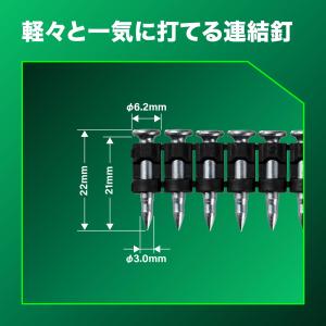ハイコーキ コンクリート釘 C3022M2 長...の詳細画像3