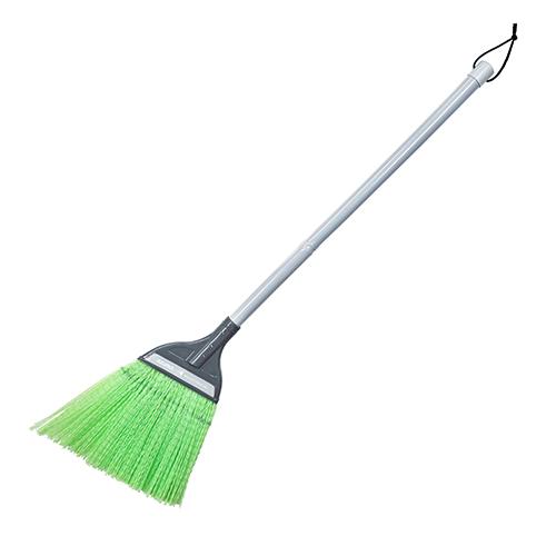 アズマ工業 化繊ほうき短柄 AZB170 全長:約78cm 道路・駐車場・排水溝・玄関まわりなどのお...