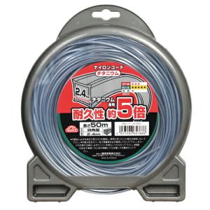 チタニウムナイロンコード四角型 2.4mm×50m セフティー3 藤原産業 爆買