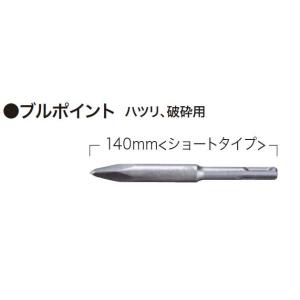 マキタ(makita) ブルポイント 14×140mm A-70471 ショートタイプ  ハツリ・破...