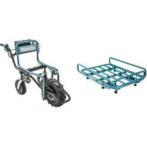 マキタ(makita) CU180DZN+A-65470 充電式運搬車 18V 【本体+パイプフレームセット】電動アシスト付き運搬車