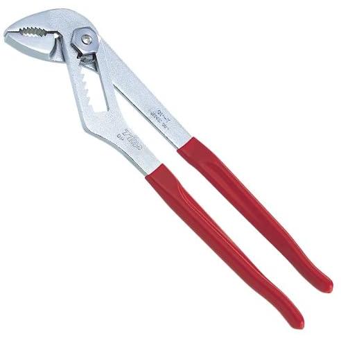 TOP工業(トップ工業) レンチプライヤ（バネ付） 口開き0~32mm 5段階 バネ付 ビニールグリ...