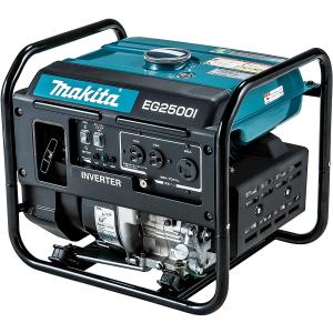 マキタ(makita) EG2500I インバーター発電機 定格出力2.5kVA 【連続運転 約13.2〜6.1時間】【質量29Kg　排気量171mL】