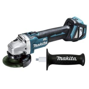 マキタ(makita)【GA412DZ+サイドグリップ】充電式ディスクグラインダー 本体のみ 18V (100mm) スライドスイッチ 無線連動対応※｜高橋本社Yahoo!店