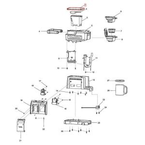 マキタ 部品 給水タンクカバー KF000000...の商品画像