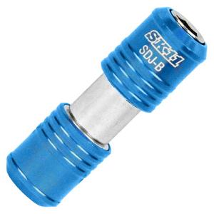 SK11(藤原産業) ダブルビットジョイント 6.35mm六角軸 ブルー