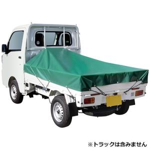 藤原産業 SK11 軽トラックシートNeo 前垂れ付き ゴムバンド10本付 SKS
