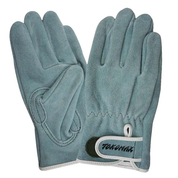 富士グローブ 皮手袋 オイル加工マジック付 TO-3 1双 洗える皮手袋 TOKOMAX Mサイズ(...