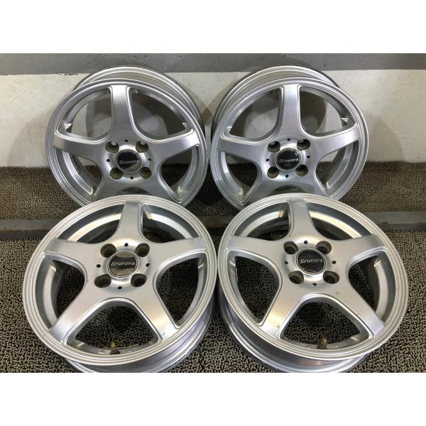 Eruvova 14×4.5J 4H PCD100 OFFSET+45 4本 963 ホイール(沖縄...