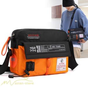 ショルダーバッグ コンパクト 多機能 メンズバッグ カジュアル 斜め掛けバッグ アウトドア 斜めかけ 肩掛け メンズ バッグ 肩掛けバッグ カジュアルバッグ